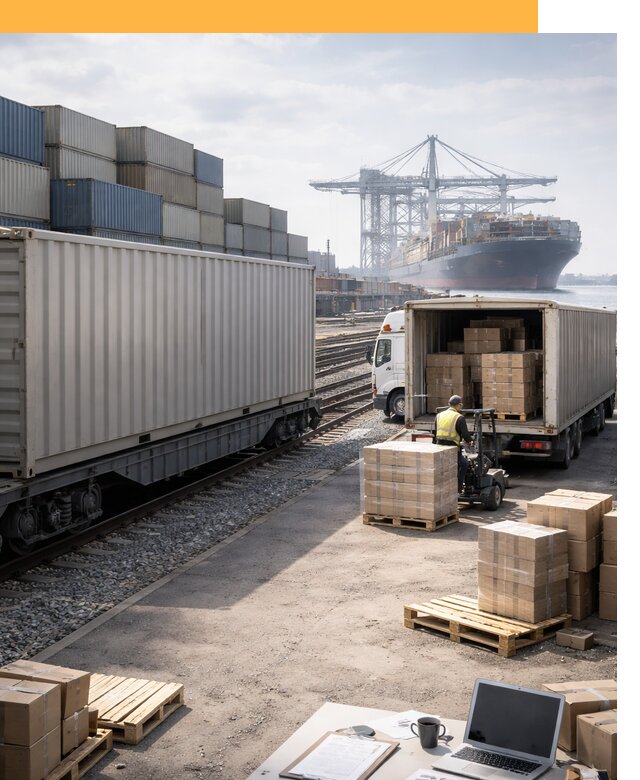 Мультимодальные перевозки грузов по миру от 46238 руб