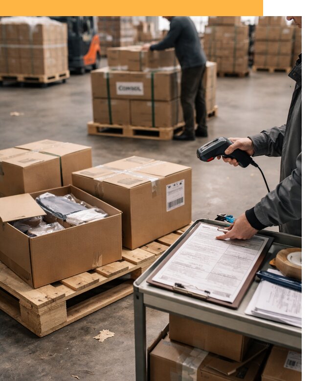 Сборные грузы из Китая: доставка, склад и таможня от 18495