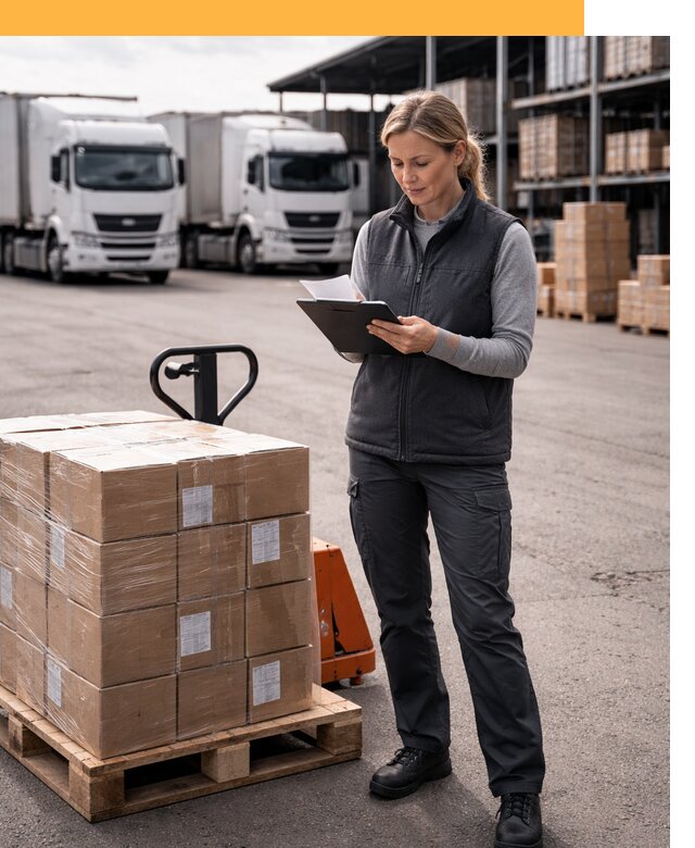 Доставка грузов из Европы к дверям клиента от 12330 руб