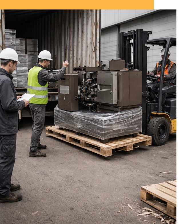 Доставка промышленного оборудования из Европы от 46238