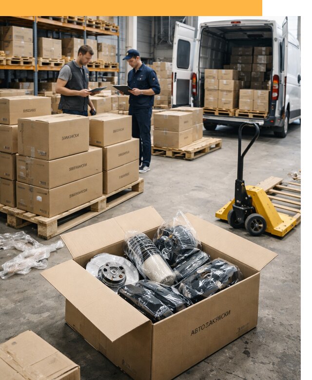 Доставка автозапчастей из Европы от 12844 руб быстро и надёжно