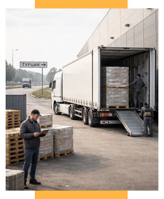 Автоперевозки и доставка фурой из Турции от 123300 р. | СетСервис-Уфа