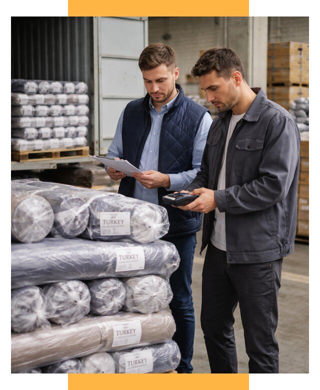 Доставка текстиля из Турции от 46238 р. под ключ, СетСервис-Уфа