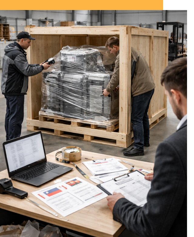 Доставка промышленного оборудования из США от 66788 руб