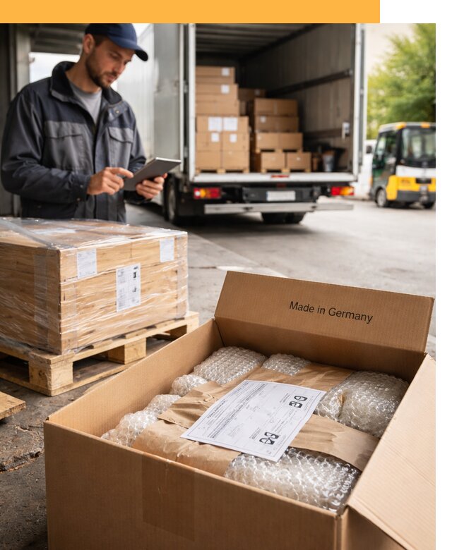 Доставка грузов из Германии от 46238 руб с таможенным оформлением