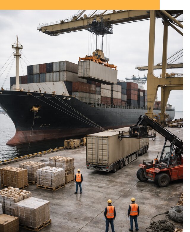 Морские перевозки из Индии: доставка FCL/LCL, таможня от 123300