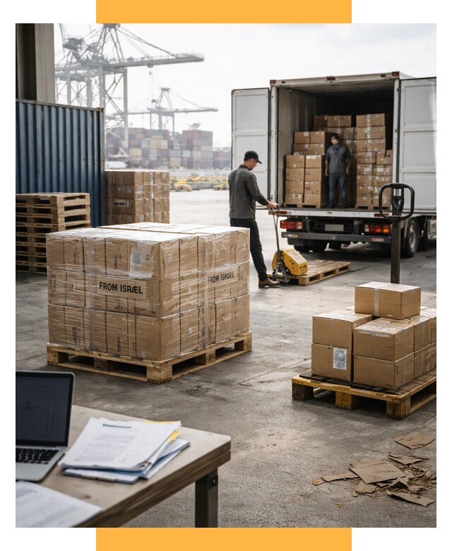 Доставка грузов из Израиля от 15413 р., логистика от СетСервис-Уфа