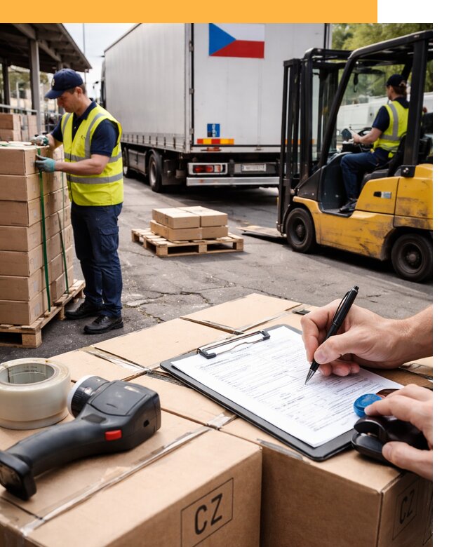 Доставка грузов в Чехию от 35963 руб, международные перевозки