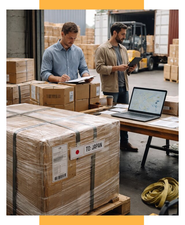 Доставка грузов в Японию от 25688 р., логистика СетСервис-Уфа