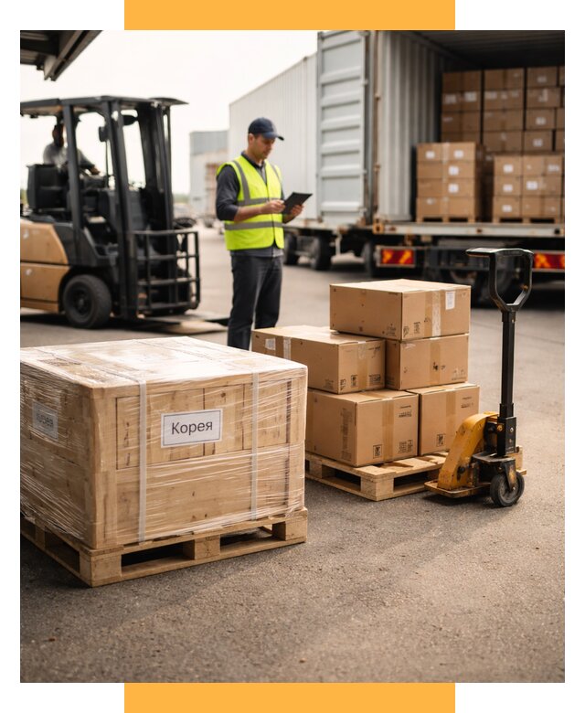 Доставка грузов в Корею из России от 35963 р. | СетСервис-Уфа