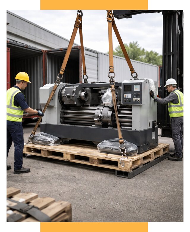 Перевозка станков и таможня от 61650 р. | СетСервис-Уфа логистика