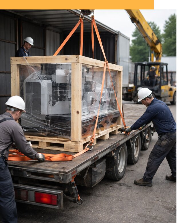 Международная перевозка станков любой сложности от 61650