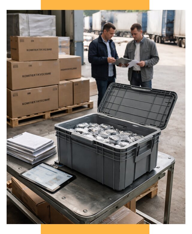 Перевозка комплектующих из Китая от 6679 р. | СетСервис-Уфа