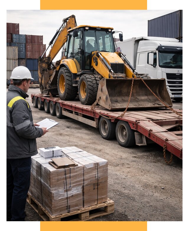 Международная перевозка спецтехники от 46238 р., СетСервис-Уфа