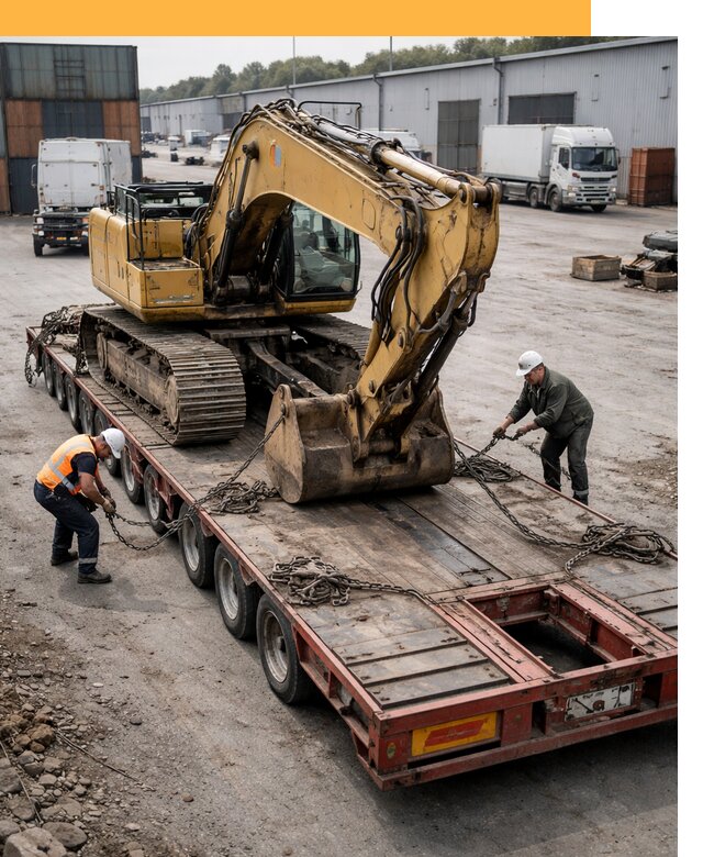 Перевозка спецтехники по России и миру от 46238 руб