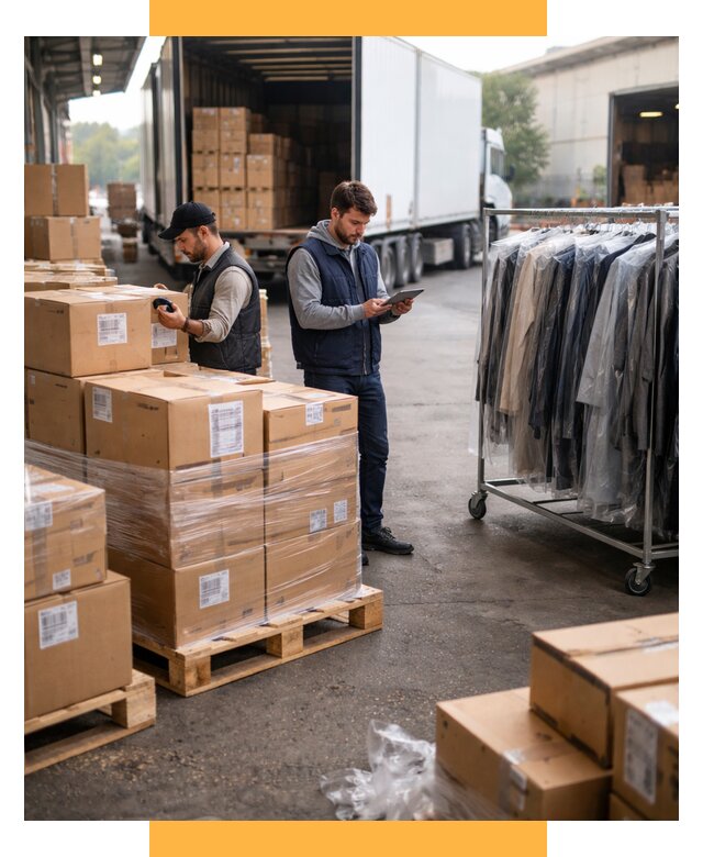 Перевозка и доставка одежды из Китая от 7706 р., СетСервис-Уфа