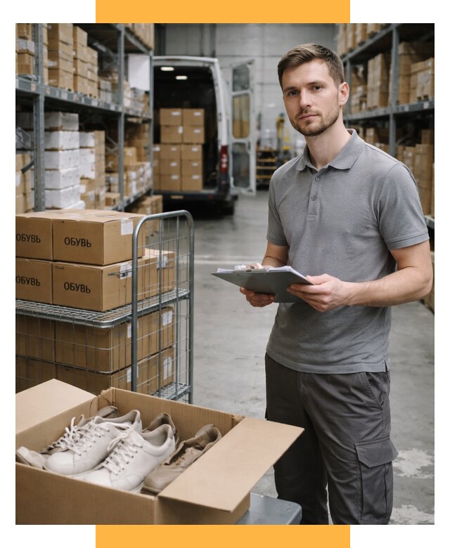 Доставка обуви из Китая и Турции от 4624 р. СетСервис-Уфа