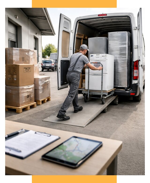 Перевозка бытовой техники от 6679 р. - логистика СетСервис-Уфа