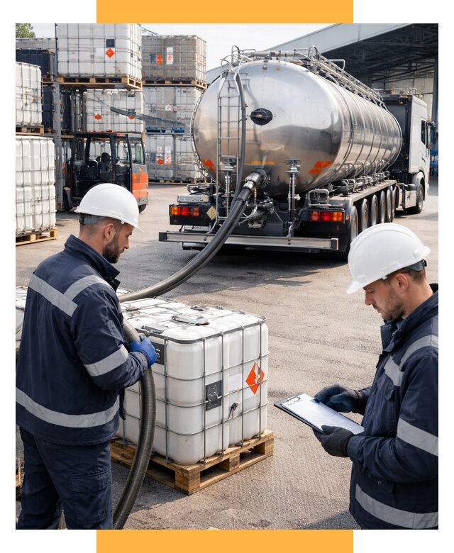 Перевозка химического сырья от 8734 р. Логистика СетСервис-Уфа