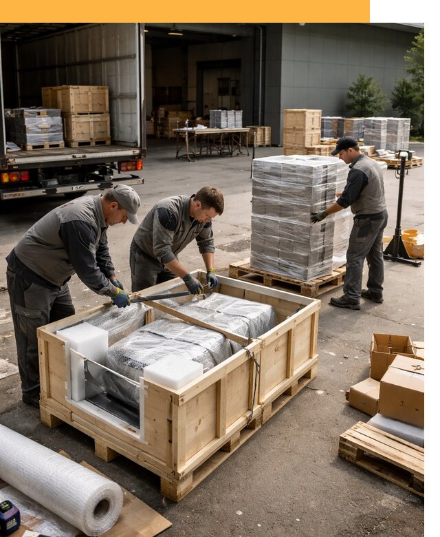 Перевозка выставочных грузов по миру от 25688 руб за м2 с таможней