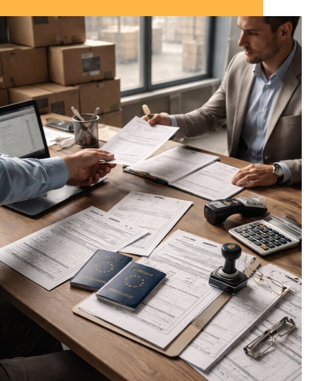 Таможенное оформление грузов из Европы от 8734 руб