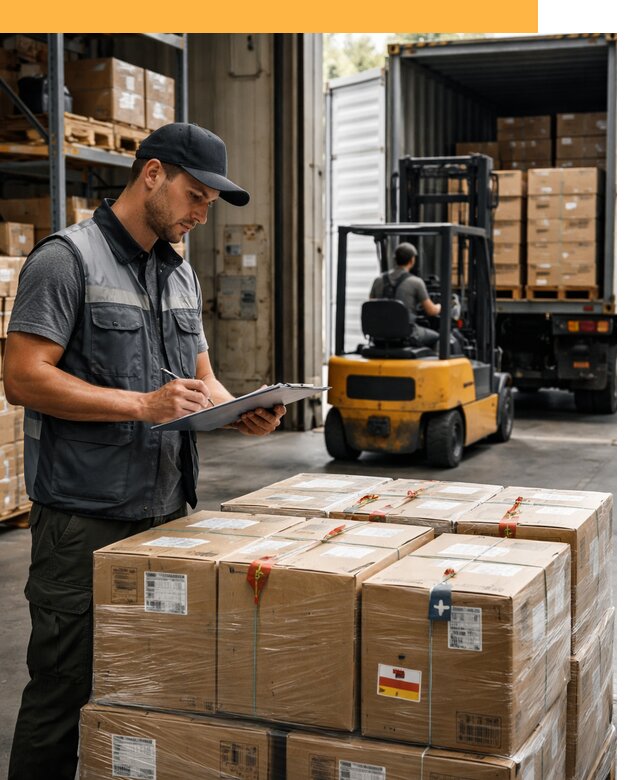 Реэкспорт товаров с таможенным оформлением и доставкой от 12330