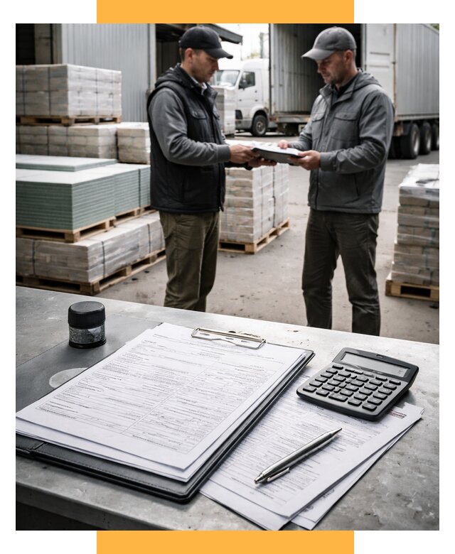 Таможенное оформление стройматериалов от 8734 р. | СетСервис-Уфа