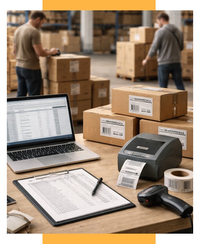 Маркировка импортных товаров от 4624 р. под ключ, СетСервис-Уфа